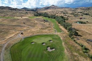 Rising Sun 13th Green Aerial